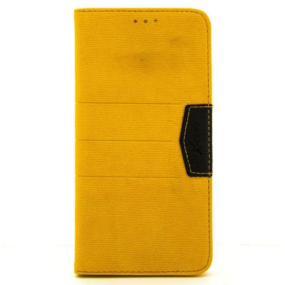 X One Funda Libro Elite Iphone 6 Plus Amarillo